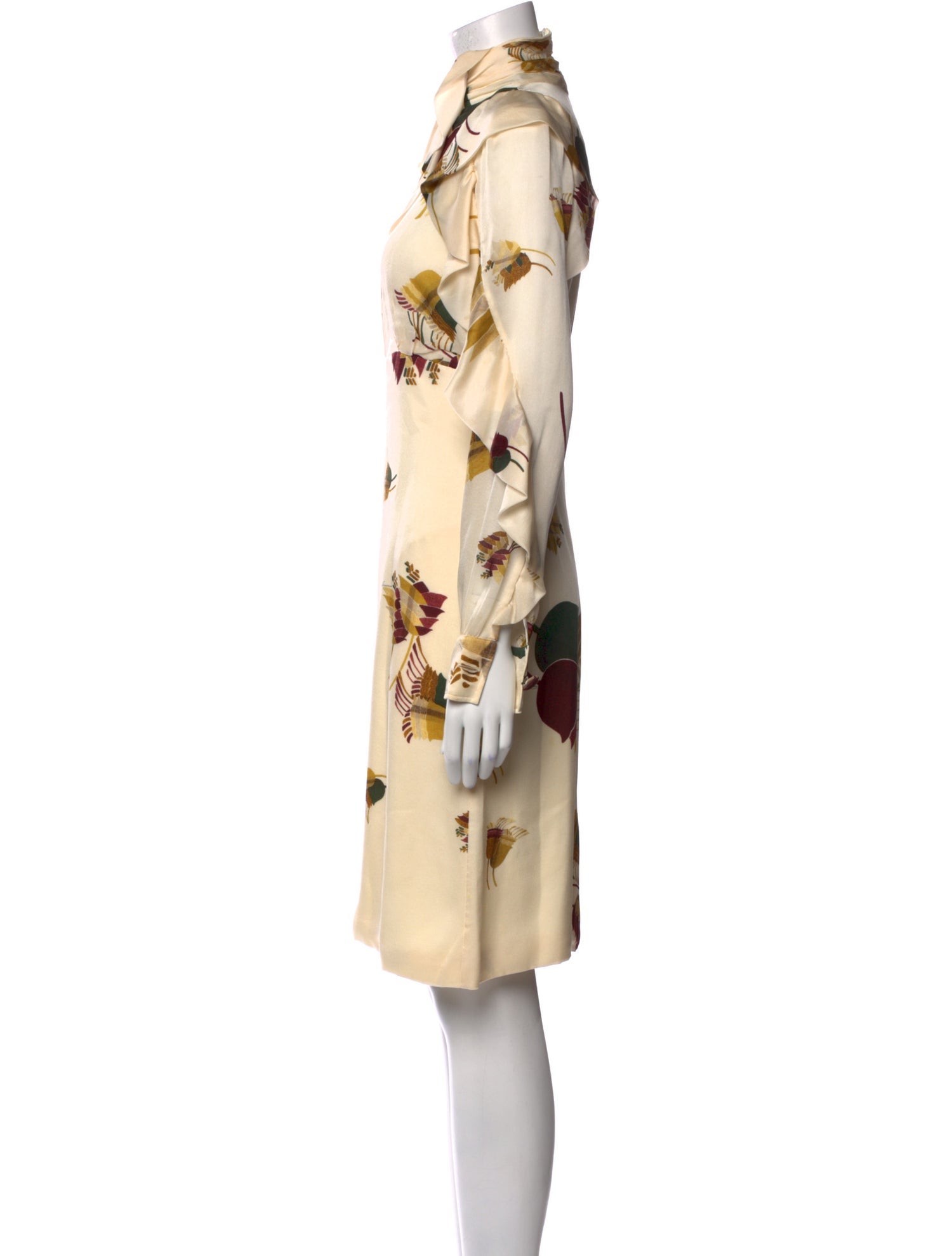 Gucci Silk Knee-Length Dress