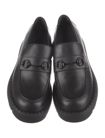 Gucci Horsebit Accent Leather Drivers