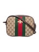 Gucci GG Canvas Bee Camera Bag