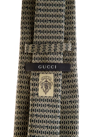 Gucci Pattern Print Tie