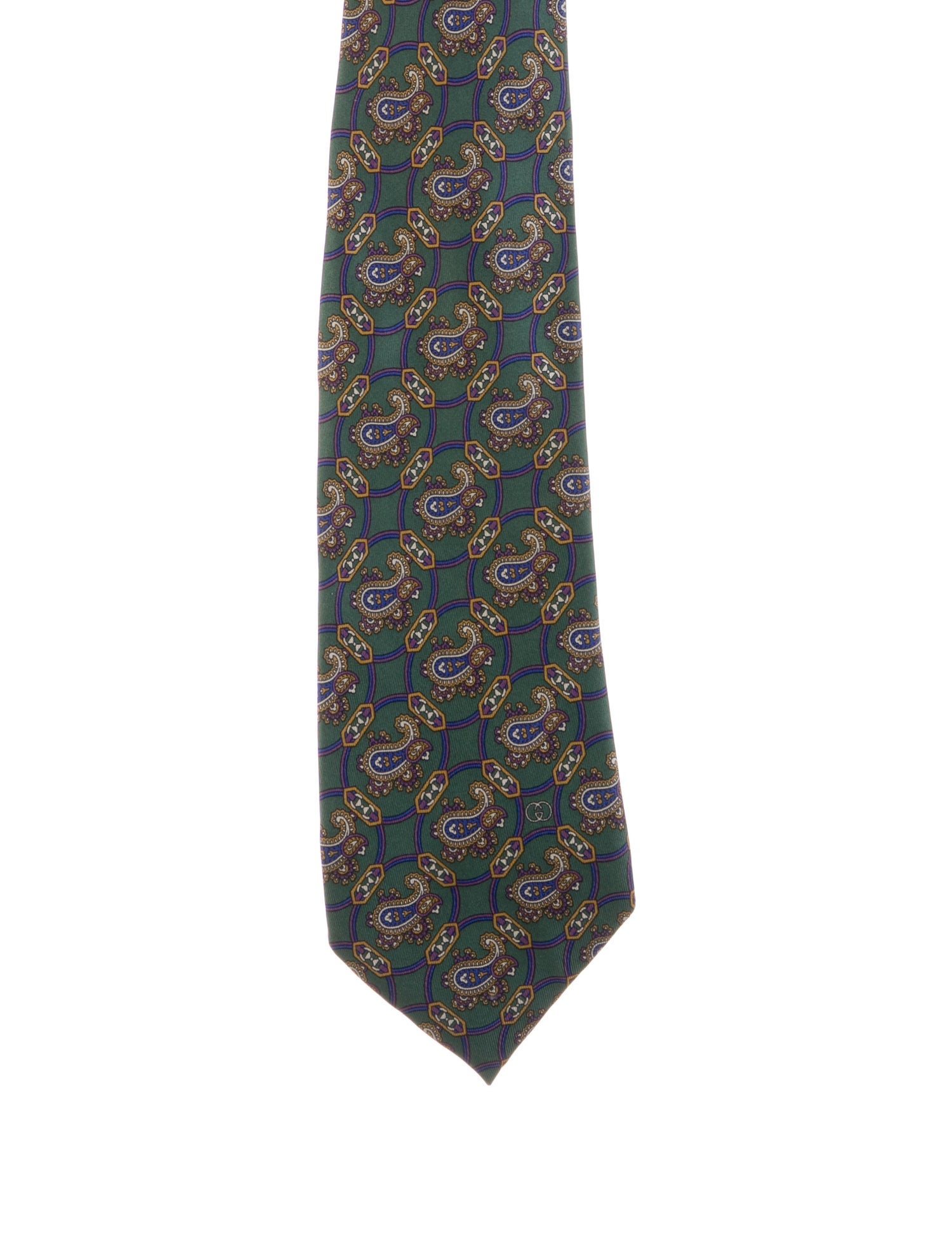 Gucci Pattern Print Tie
