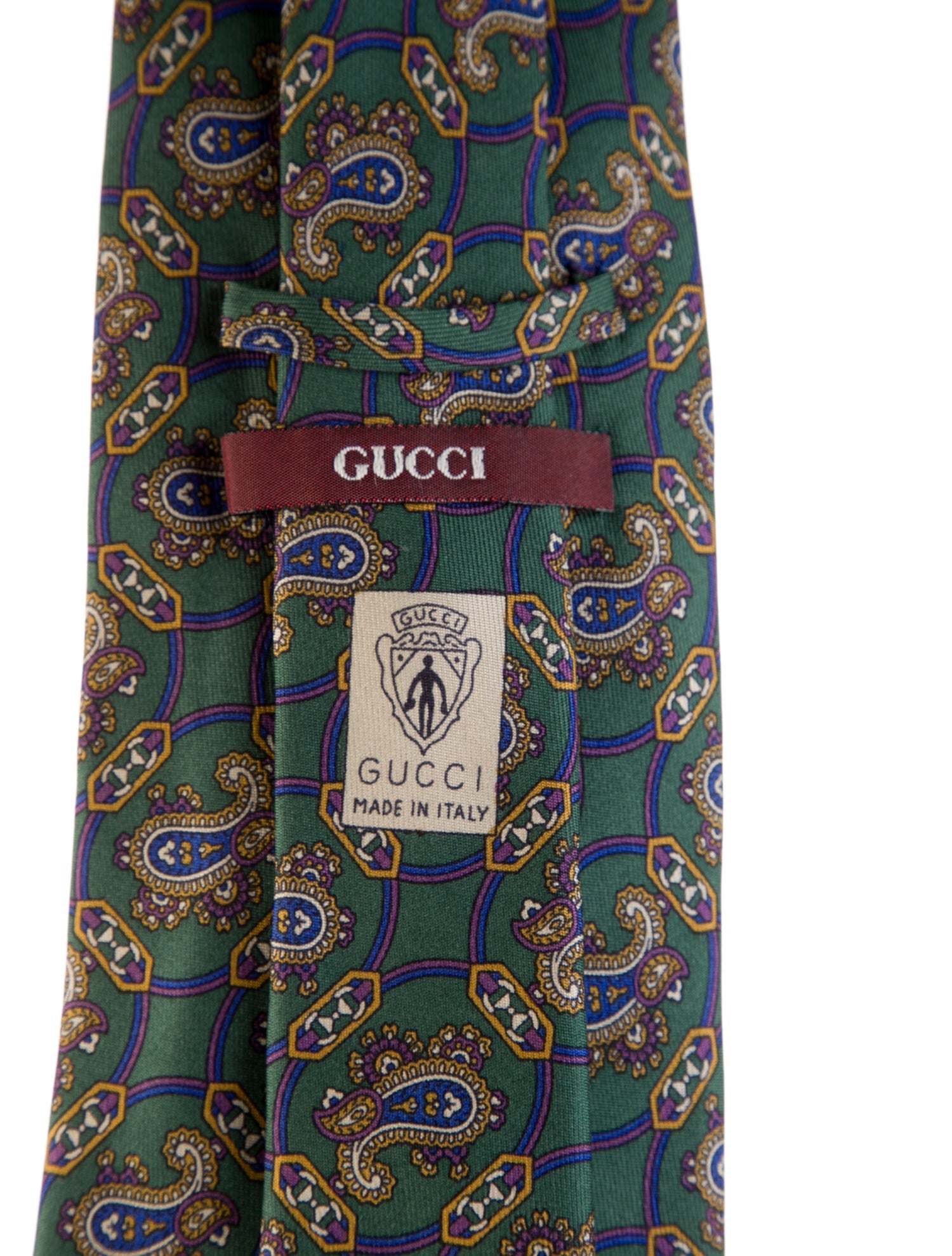 Gucci Pattern Print Tie