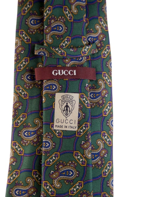 Gucci Pattern Print Tie