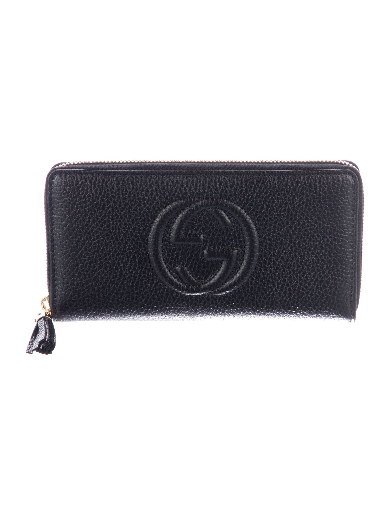 Gucci Interlocking G Logo Leather Continental Wallet