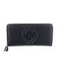 Gucci Interlocking G Logo Leather Continental Wallet