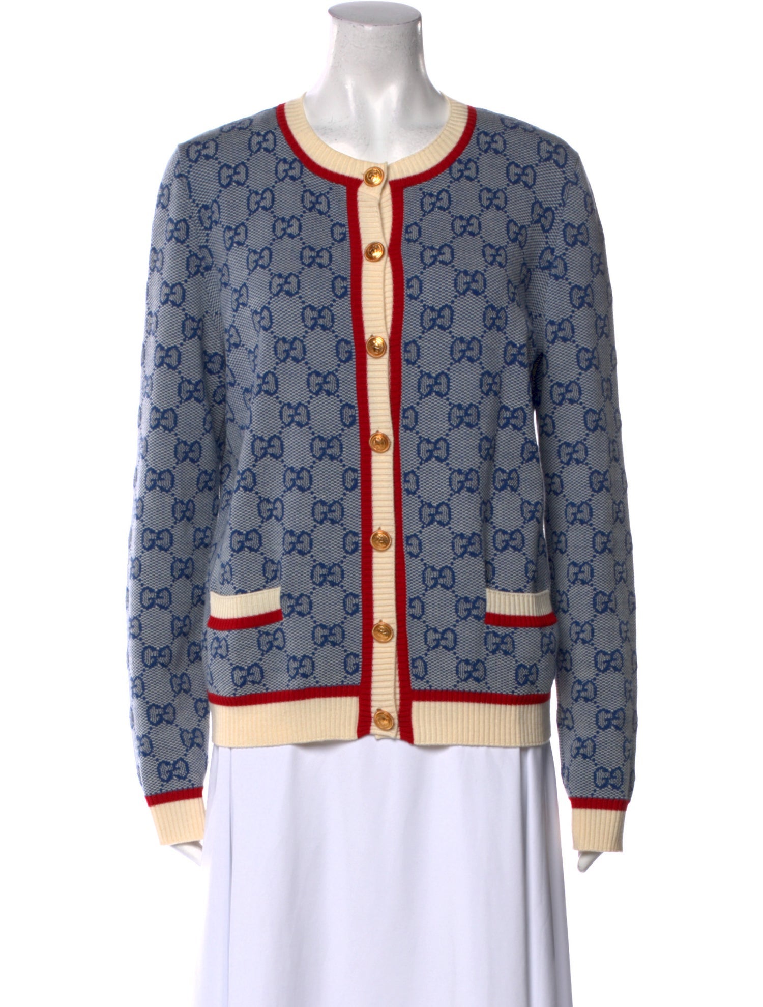 Gucci Wool Printed Sweater