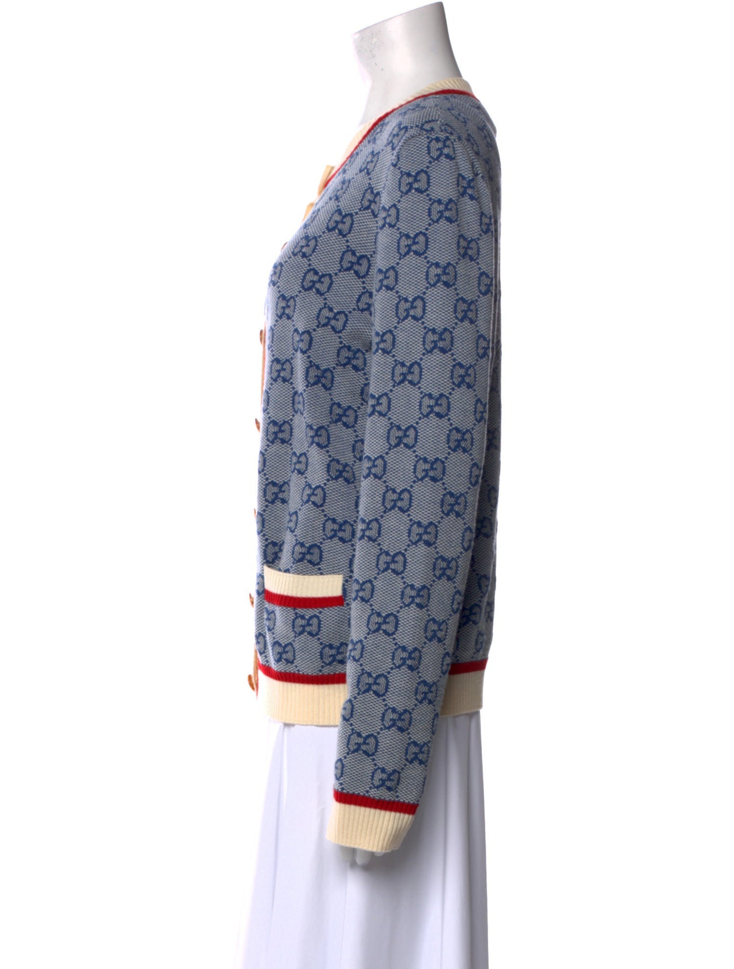 Gucci Wool Printed Sweater