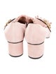 Gucci Double G Logo Suede Pumps