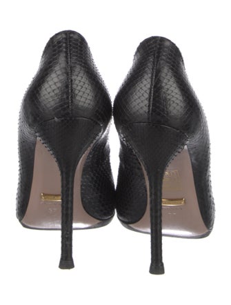 Gucci Snakeskin Pumps