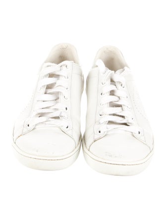 Gucci Interlocking G Logo Leather Sneakers