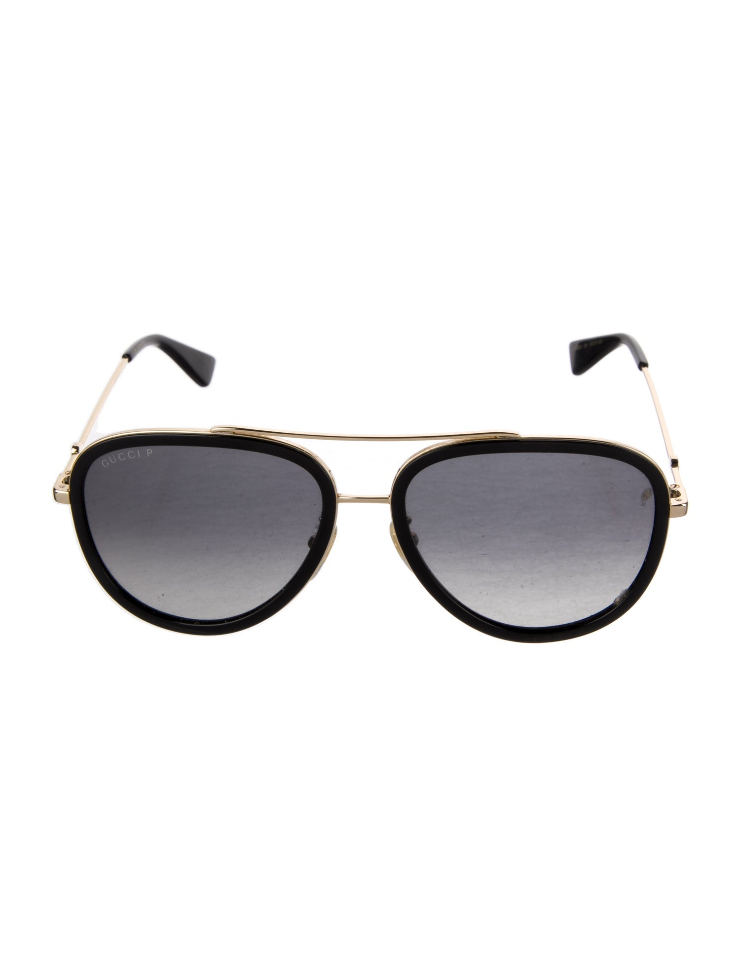 Gucci Interlocking G Logo Aviator Sunglasses