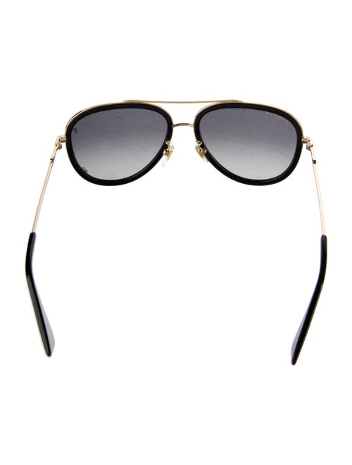 Gucci Interlocking G Logo Aviator Sunglasses