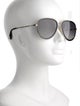 Gucci Interlocking G Logo Aviator Sunglasses