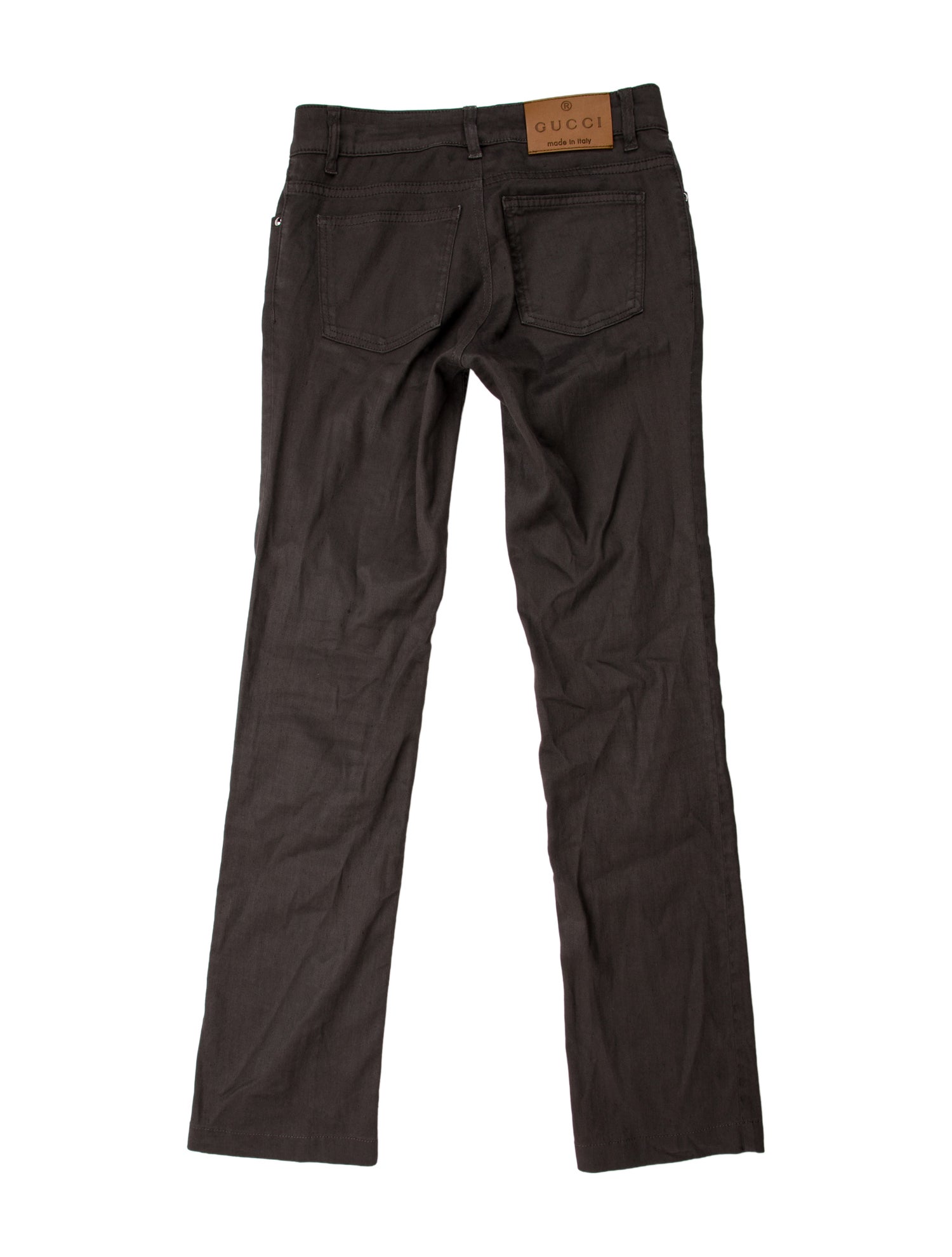 Gucci Vintage Straight Leg Pants