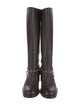 Gucci Horsebit Accent Leather Riding Boots