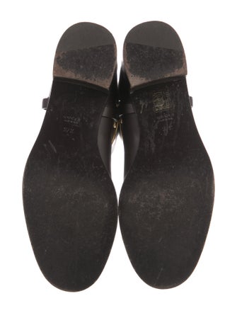 Gucci Horsebit Accent Leather Riding Boots