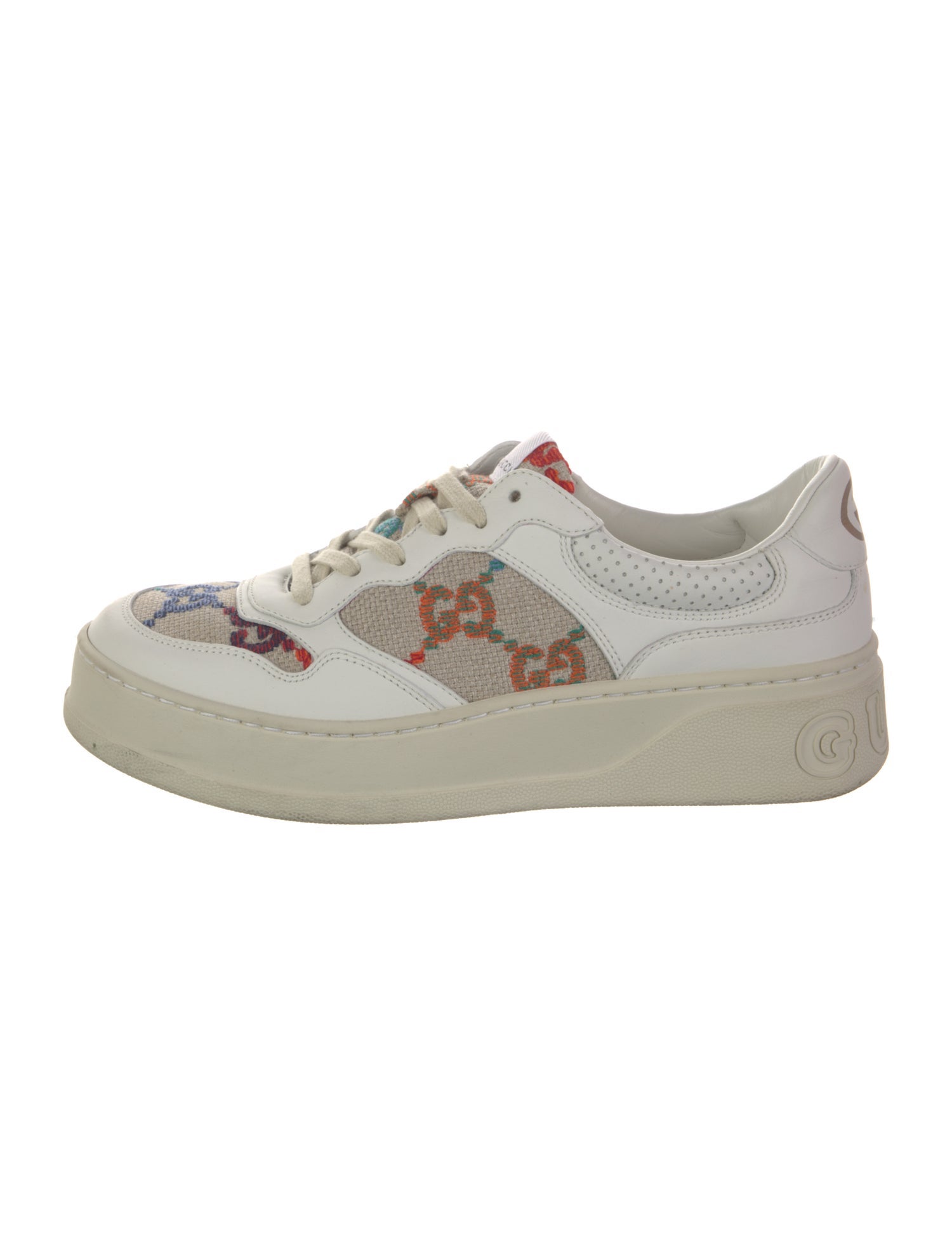 Gucci GG Logo Calfskin Sneakers