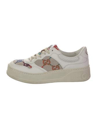Gucci GG Logo Calfskin Sneakers