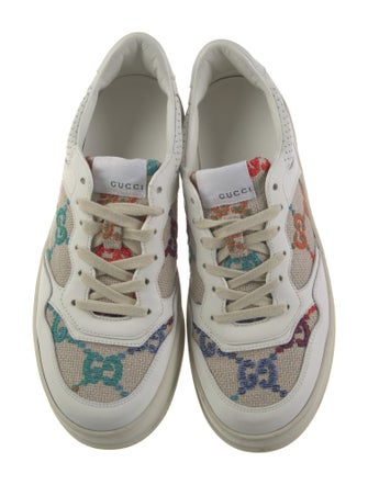 Gucci GG Logo Calfskin Sneakers