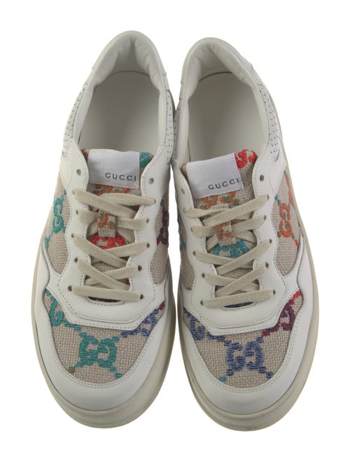 Gucci GG Logo Calfskin Sneakers