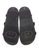 Gucci Double G Logo Rubber Slingback Sandals