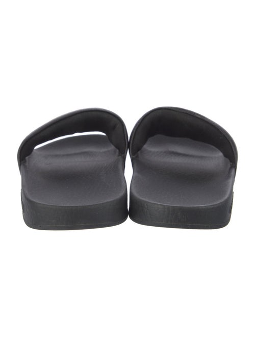 Gucci Interlocking G Logo Leather Slides