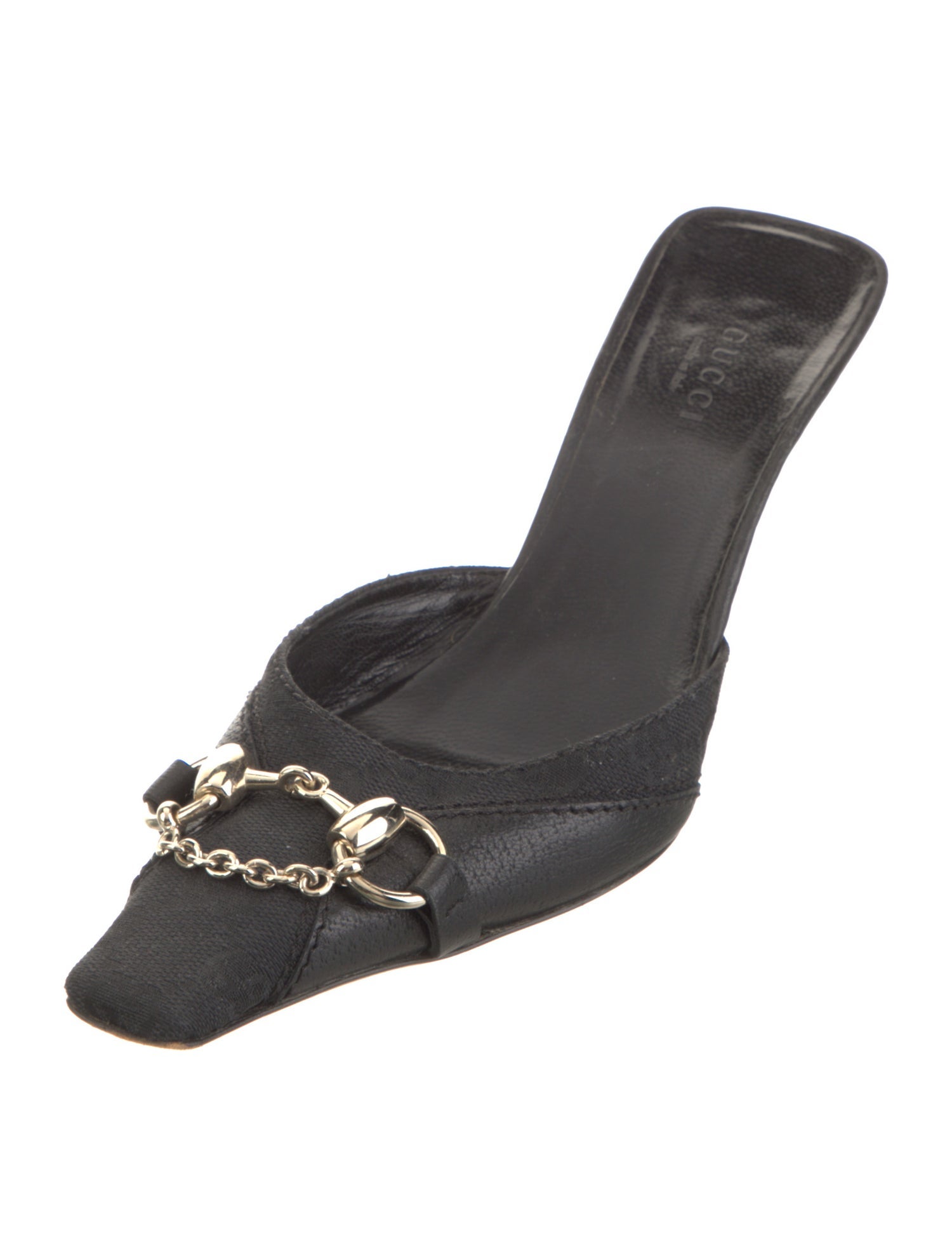 Gucci GG Canvas Canvas Mules