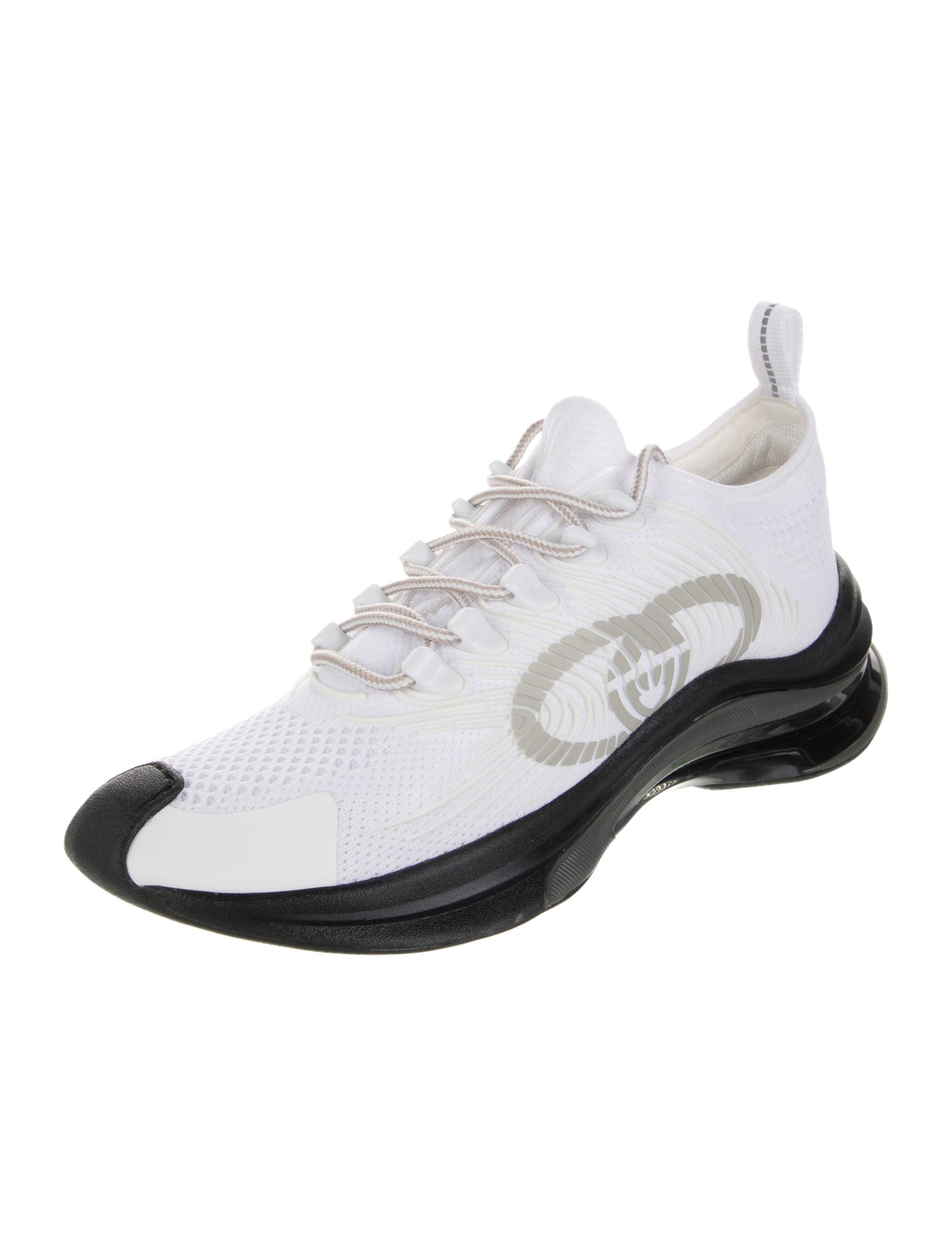 Gucci Interlocking G Logo Mesh Accents Sneakers