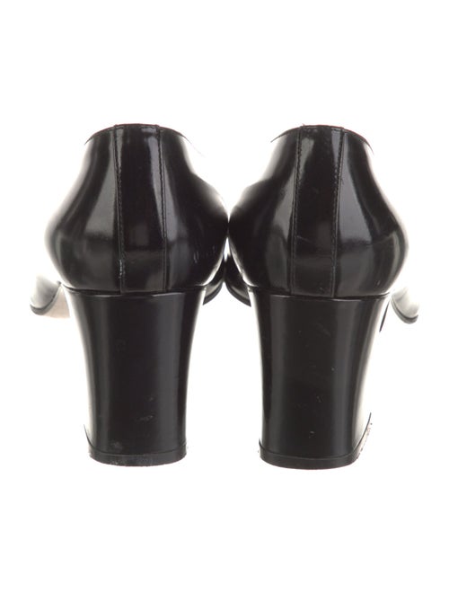 Gucci Horsebit Accent Patent Leather Pumps