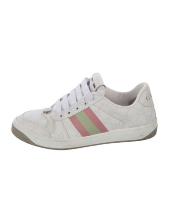 Gucci GG Supreme Grosgrain Trim Sneakers