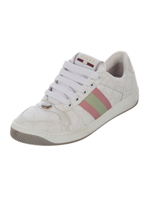 Gucci GG Supreme Grosgrain Trim Sneakers