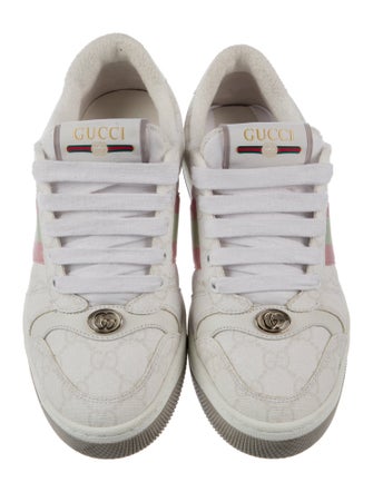 Gucci GG Supreme Grosgrain Trim Sneakers