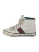 Gucci Web Accent Canvas Sneakers