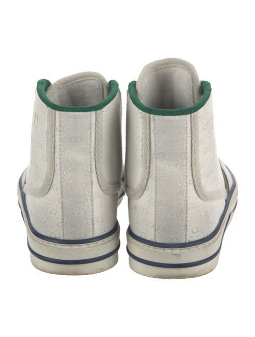 Gucci Web Accent Canvas Sneakers