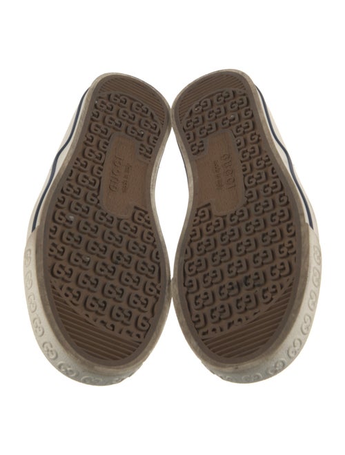 Gucci Web Accent Canvas Sneakers