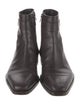 Gucci Interlocking G Logo Leather Boots
