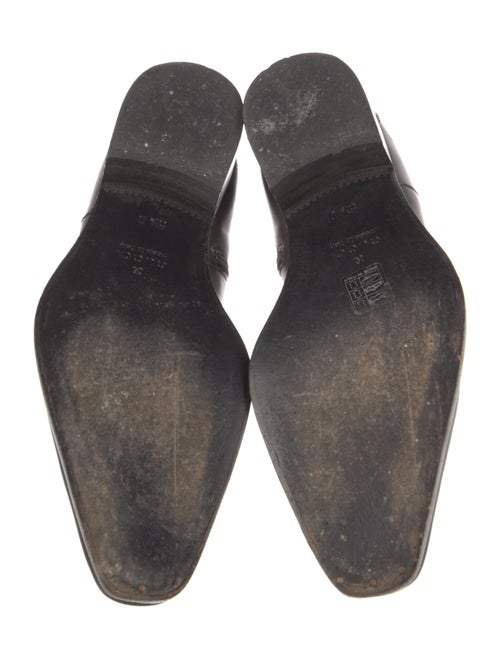 Gucci Interlocking G Logo Leather Boots