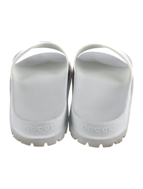 Gucci Web Accent Rubber Slides
