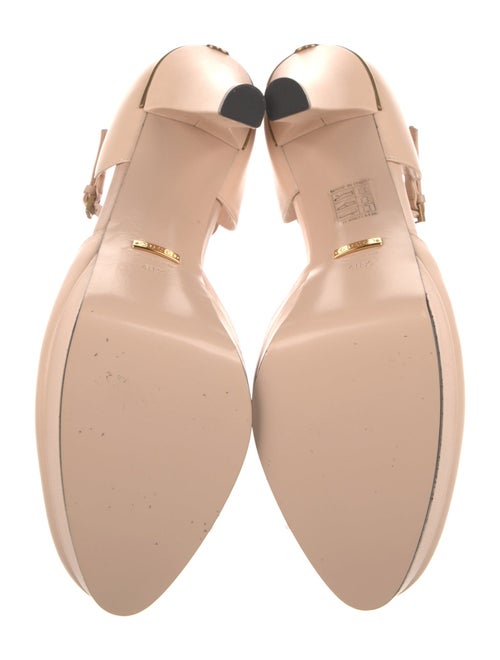 Gucci Interlocking G Logo Leather D'Orsay Pumps