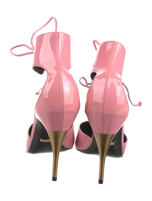 Gucci Patent Leather T-Strap Pumps