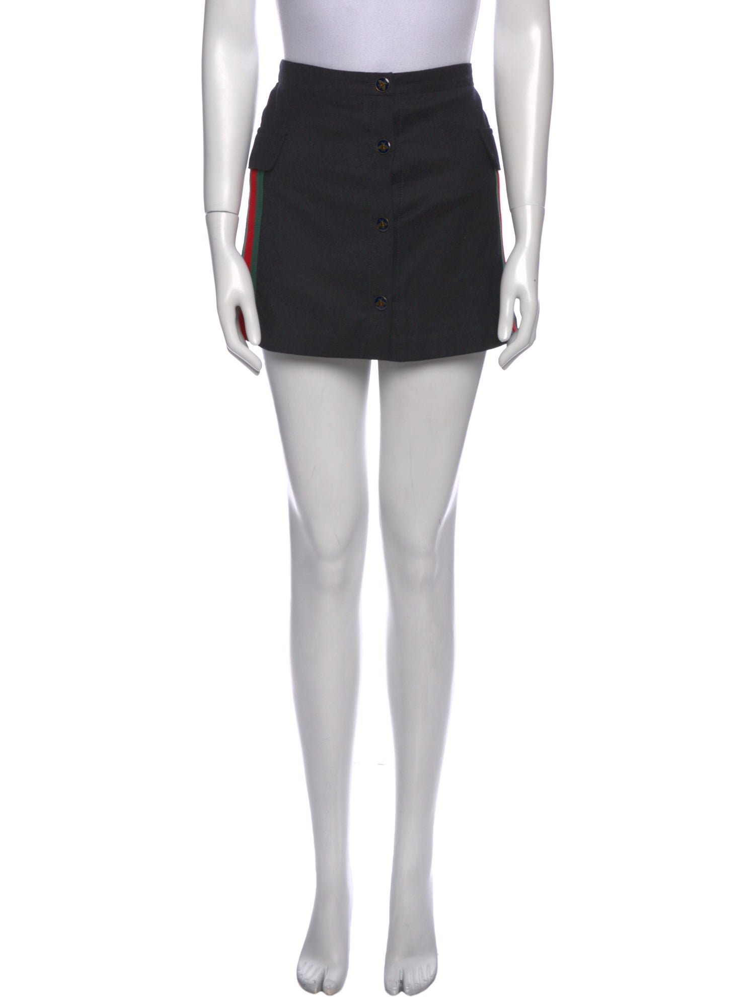 Gucci Wool Mini Skirt