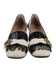 Gucci Leather Animal Print Pumps