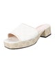 Gucci GG Supreme Leather Trim Embellishment Slides