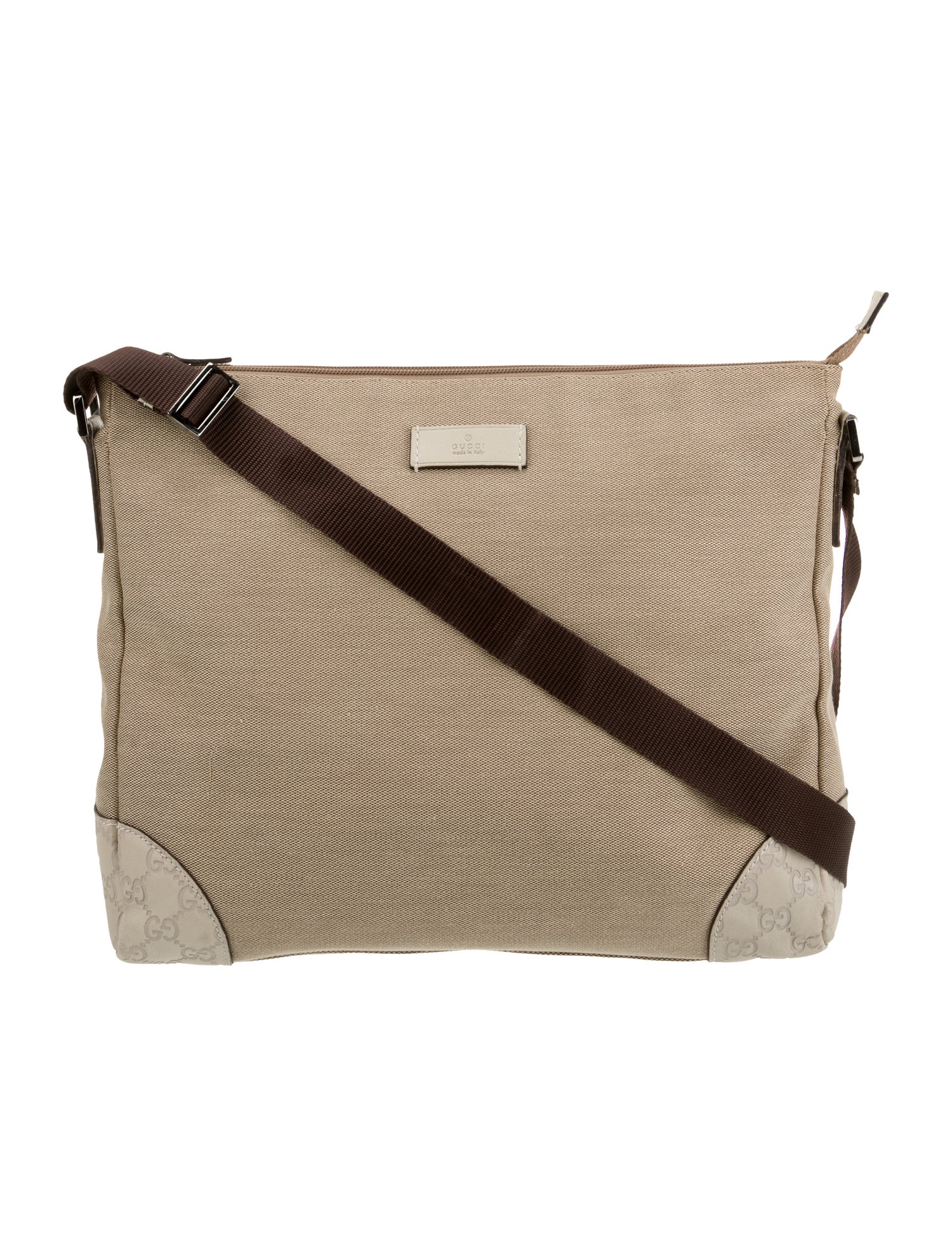 Gucci GG Signature Messenger Bag Vintage