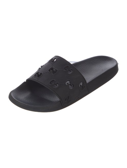 Gucci GG Logo Rubber Slides
