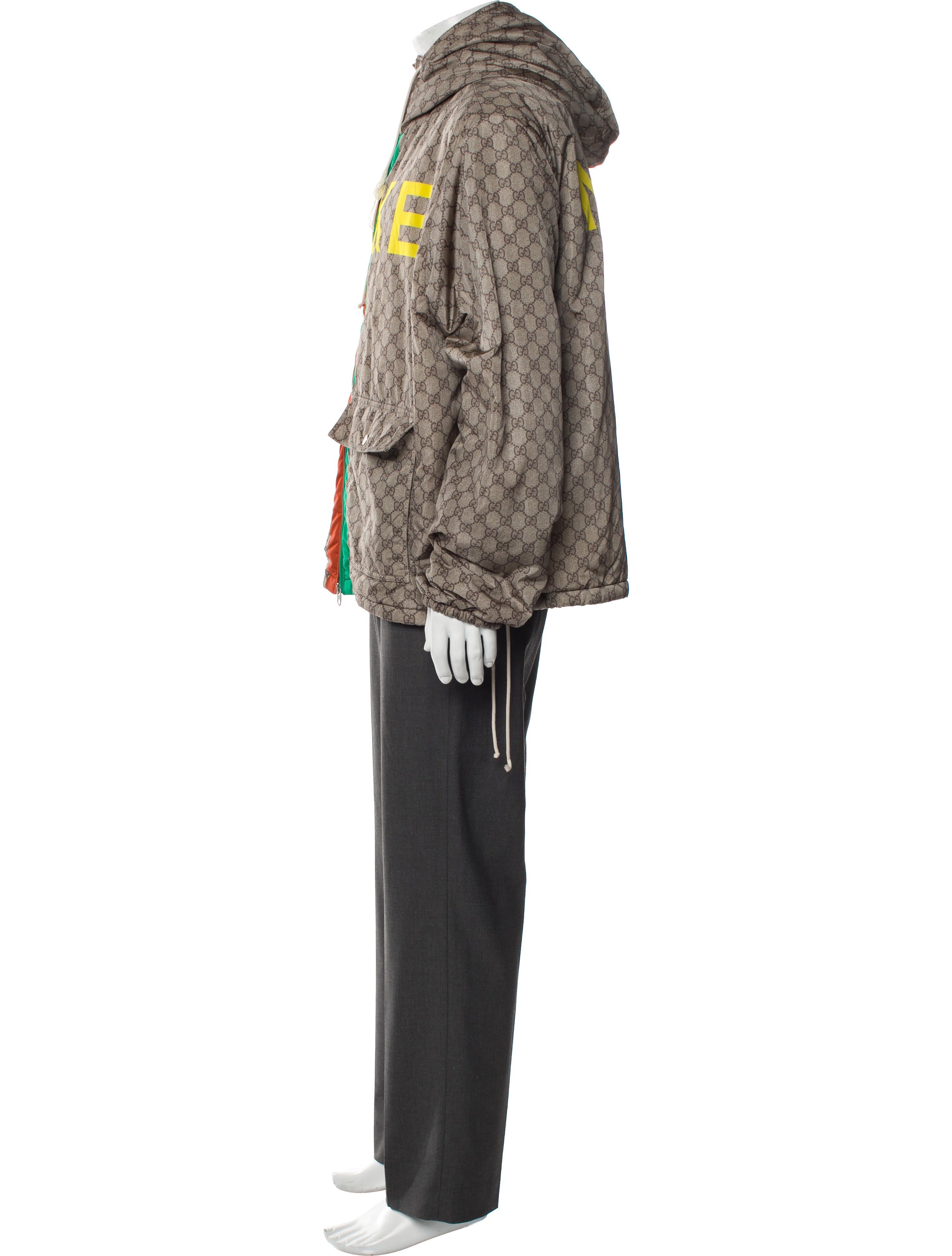 Gucci "FAKE" Windbreaker GG Supreme Windbreaker