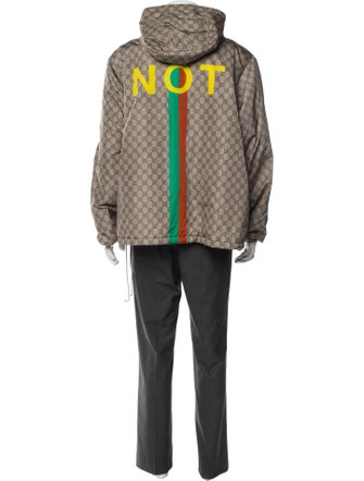 Gucci "FAKE" Windbreaker GG Supreme Windbreaker