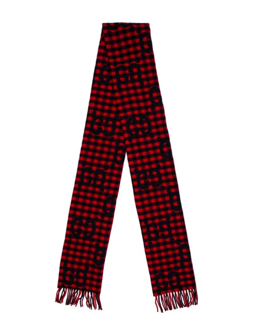 Gucci Wool Printed Scarf
