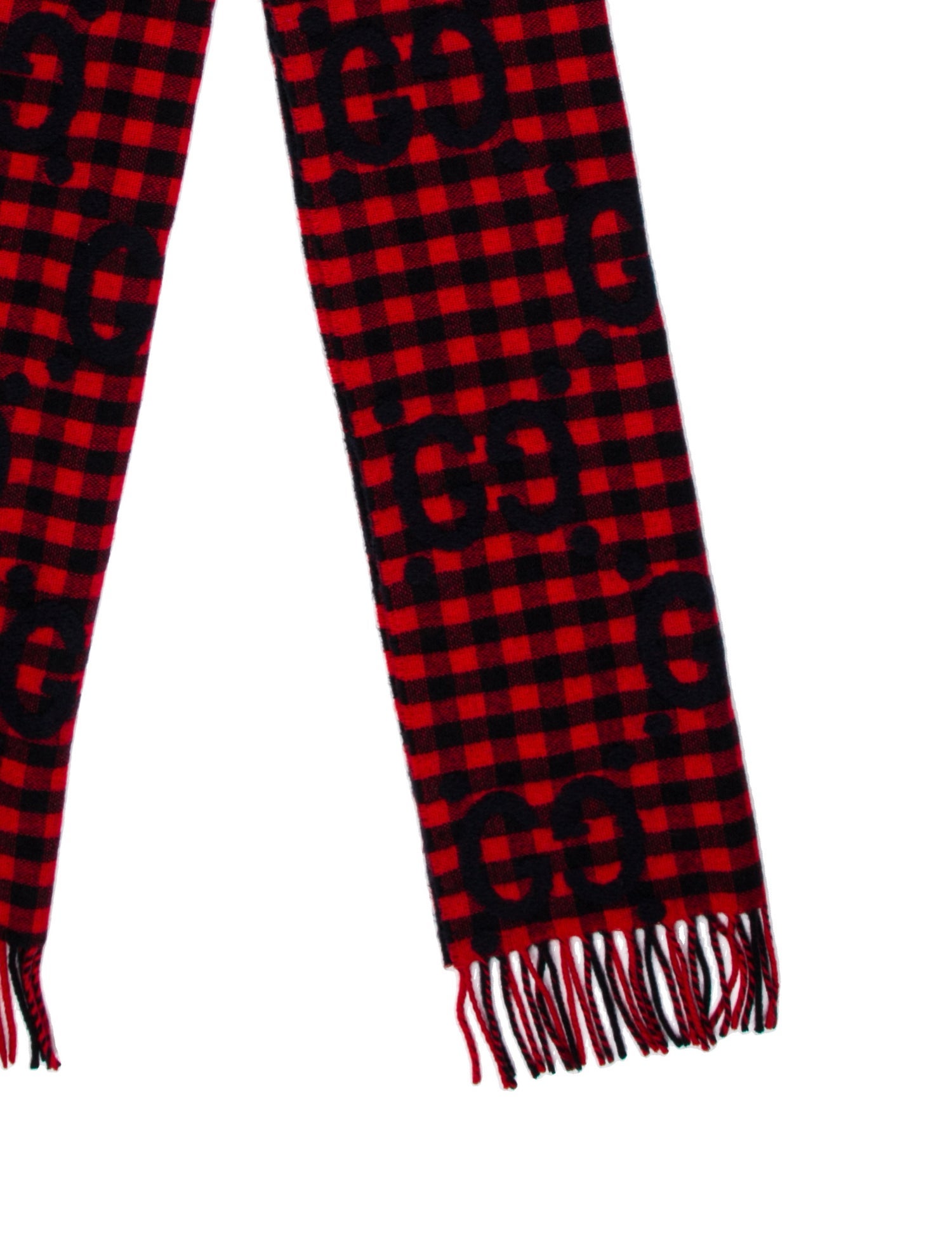 Gucci Wool Printed Scarf