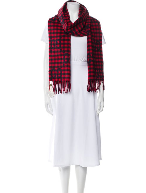 Gucci Wool Printed Scarf